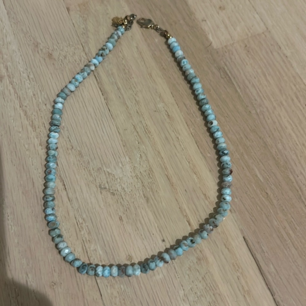 Turquoise stone necklace